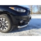 Защита передняя двойная 76-75 мм ТСС для Infiniti JX35/QX60 2012-2016