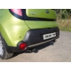Декоративный глушитель 120-60 мм ТСС для Kia Soul 2014-2021