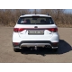 Фаркоп ТСС, шар E нержавеющий для Kia Rio X-line 2017-2020