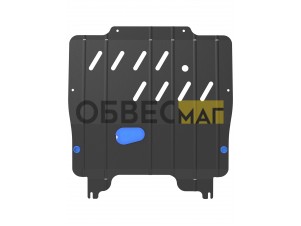 Защита картера для CHEVROLET Cruze 2009-н.в., Orlando 2011-н.в., OPEL Astra 2010-н.в. 1.6, 1.8 бензин MT/AT NLZ сталь, с крепежом / Шевроле Круз