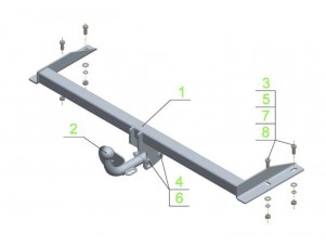 Фаркоп AvtoS